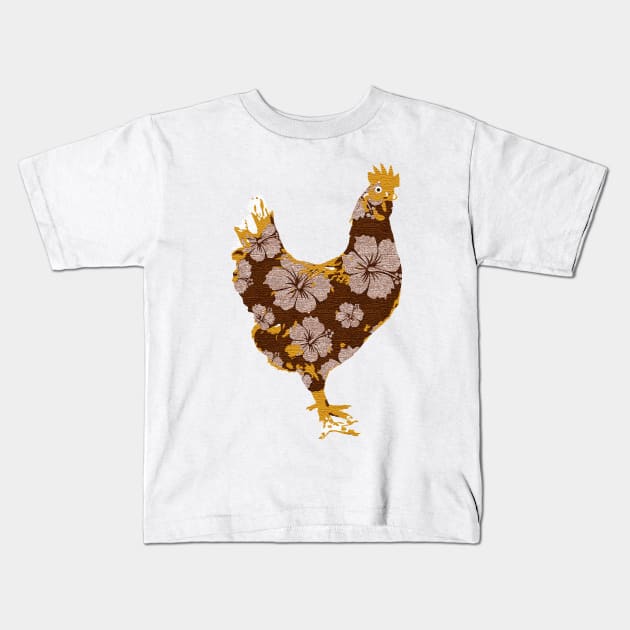 Chicken Kids T-Shirt by szartwork